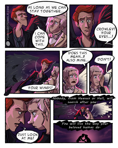 Hi Guys! As Announced, Heres My New Fancomic On Good Omens!