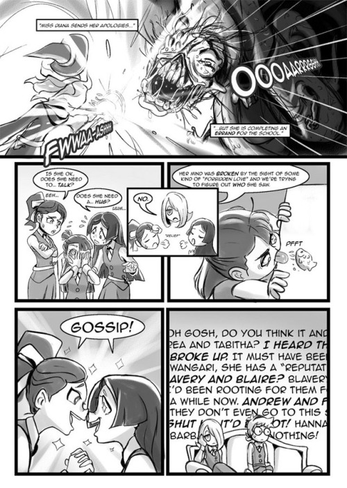 Sex kaban-bang:  Forbidden Love - A LWA fan comic.Hey!Here’s pictures