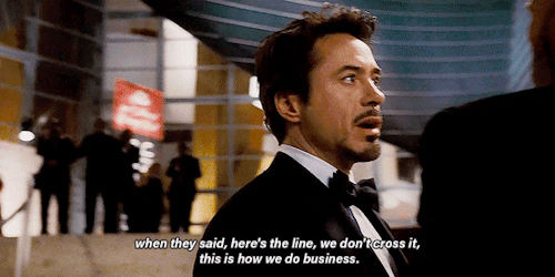 faeriviera:fyeahmarvel:‘Tony…who do you think locked you out? I was the one who filed the injunction