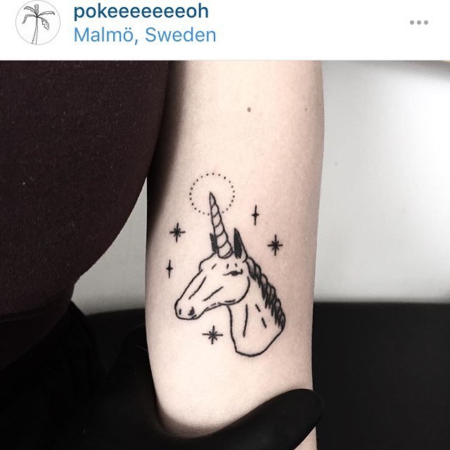 Stick and Poke Tattoo Kit — #unicorn #tattoo #stickandpoke
