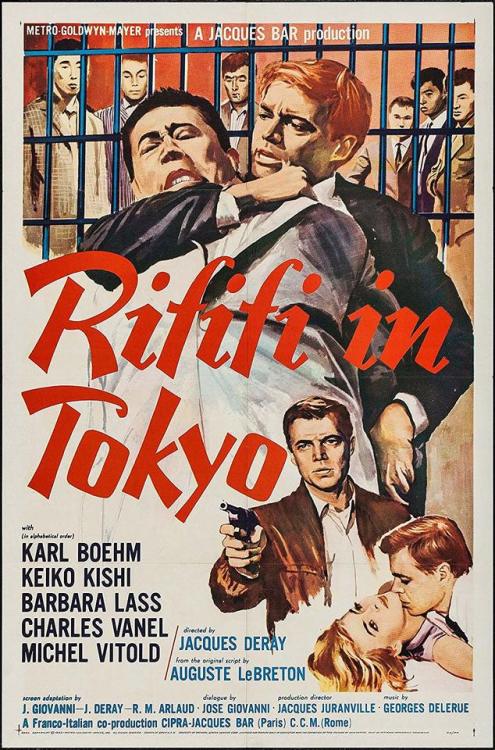 Rififi in Tokyo 1963French thieves and Yakuza meet!