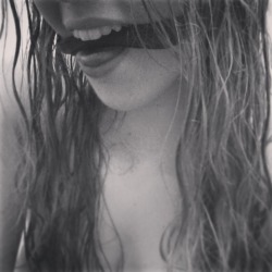 gaggedfantasies:  Cheeky post-shower gagged selfie. I still can’t work out if I like it or not. Eh. 