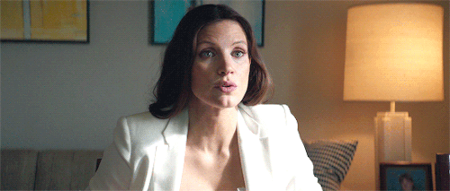 whatelsecanwedonow:Because it’s all I have left.Because it’s my name.Jessica Chastain as Molly Bloom