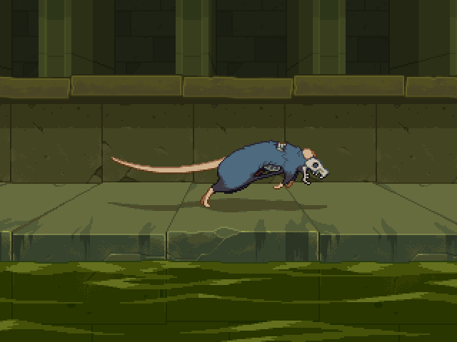 Run run cycle — pixeloutput: Plague Rat by Terrormisu