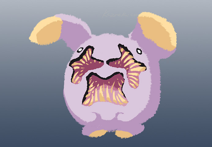 kezrekade:  &ldquo;What if Whismur’s eyes were actually the black dots beneath