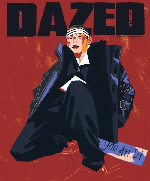 DAZED korea - September IssueCover study