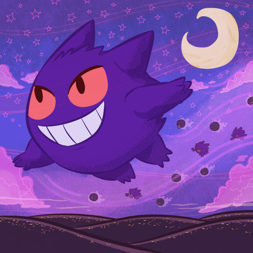 I love to draw Pokémon - especially spooky ones! Who would you like to see me draw next?I&rsquo;m dr