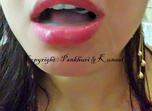pankhurikunallkoblog: She loves to taste the white sauce we all men produce….I hope you guys can see