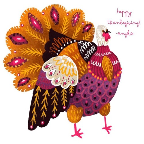 Happy Thanksgiving!!! #happythanksgiving #thanksgiving #turkey #art #drawing #illustratorsoninstagra