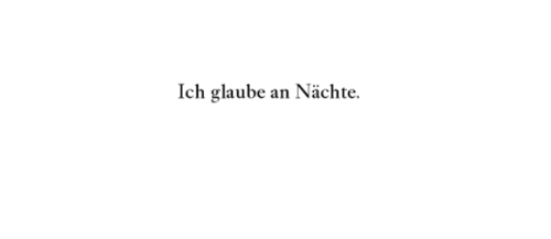 Rainer Maria Rilke, from Das Stunden-Buch (1905)