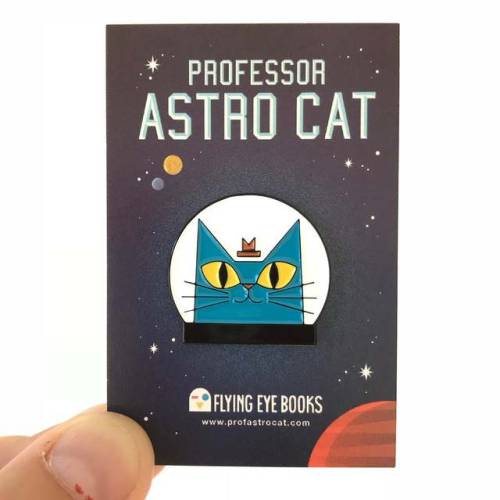 Professor Astro Cat pin badge. Limited stock available. PURCHASE HERE.