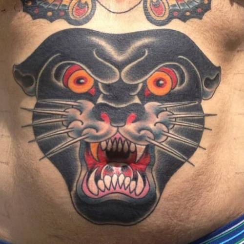 traditional stomach tattoos