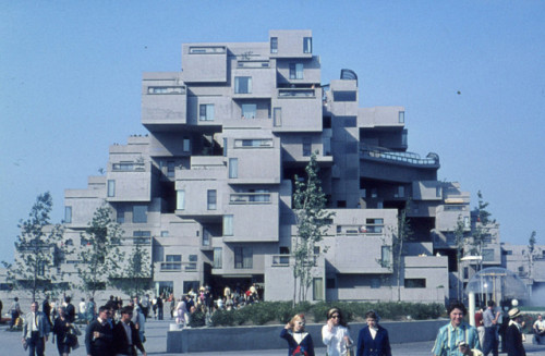 sunpeach:  1900mm:  Habitat, Expo67 Montreal   my grandpa lives there and its awesome 