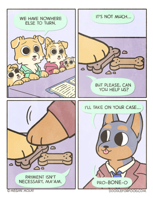 derptaur: doodleforfood:Paw and Order @we-are-lawyer