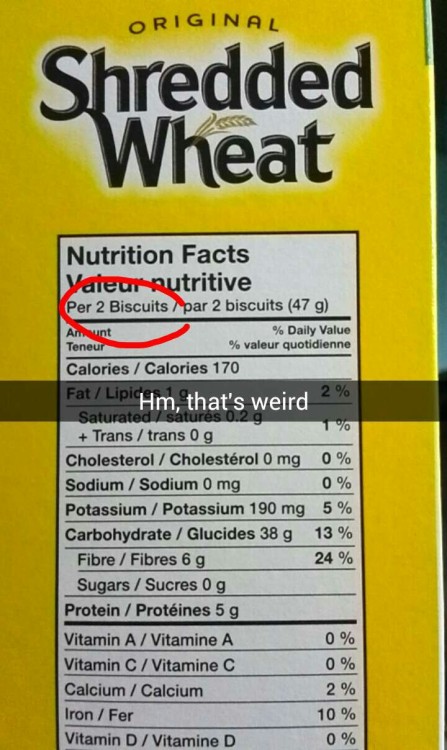 iloatheyoutoo:  ohnomatthew:  pansysky:  spookytox:  reaill:  grimfemme:  I just wanted to eat breakfast ;(  welp now we know the distinction between the two   Have….have people…not eaten shredded wheat before? The regular sized ones? You put it in