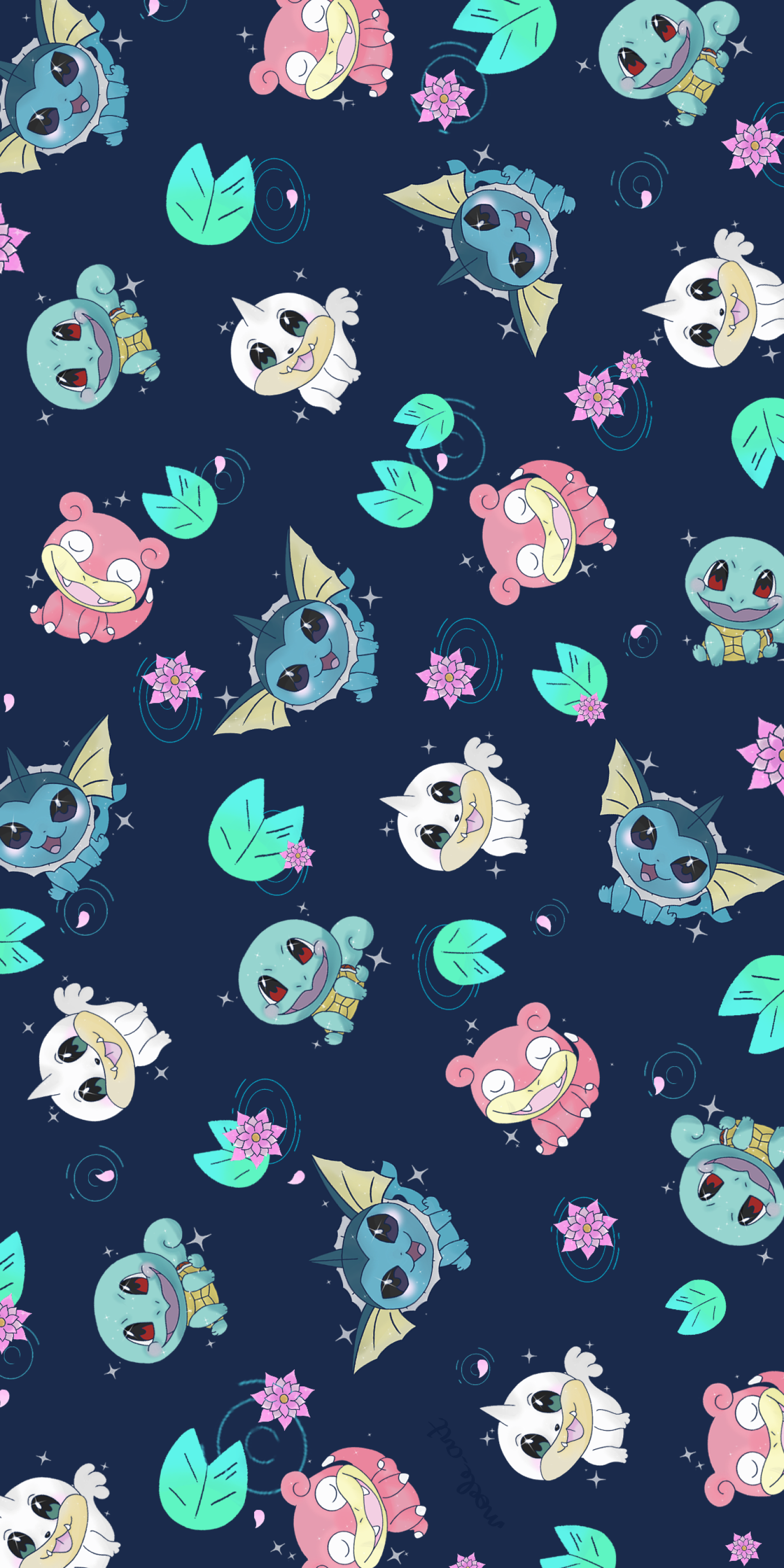 Download Water Pokemon Underwater Shellder Milotic Wallpaper  Wallpapers com
