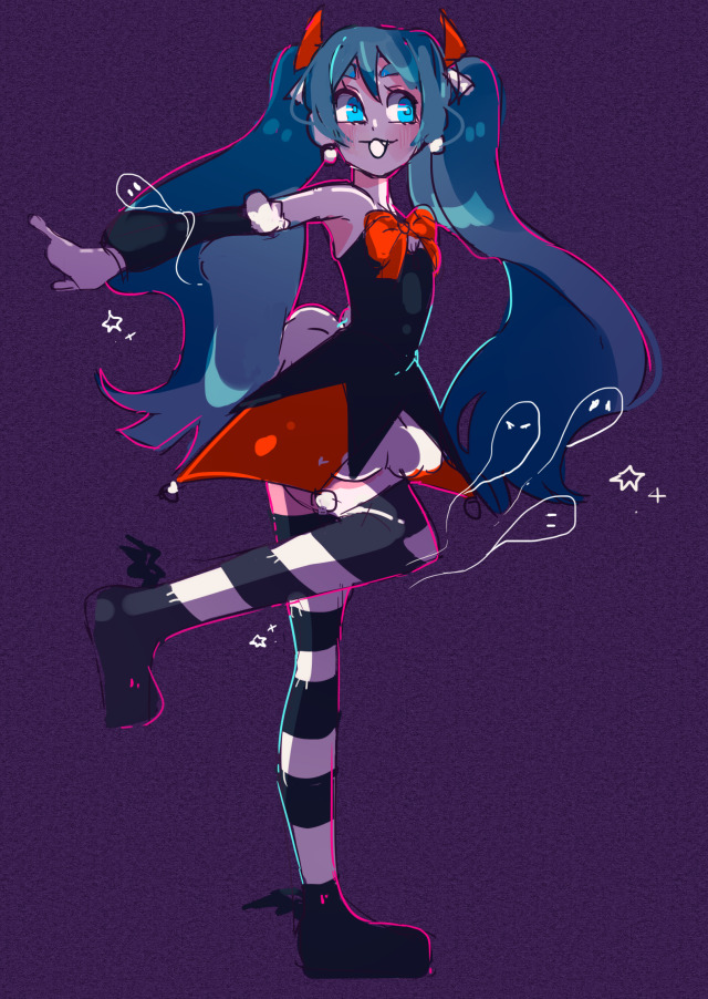 some spooky mikus!