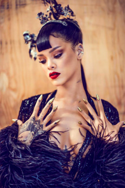 smokingsomethingwithrihanna: Rihanna For Harper’s Bazaar China