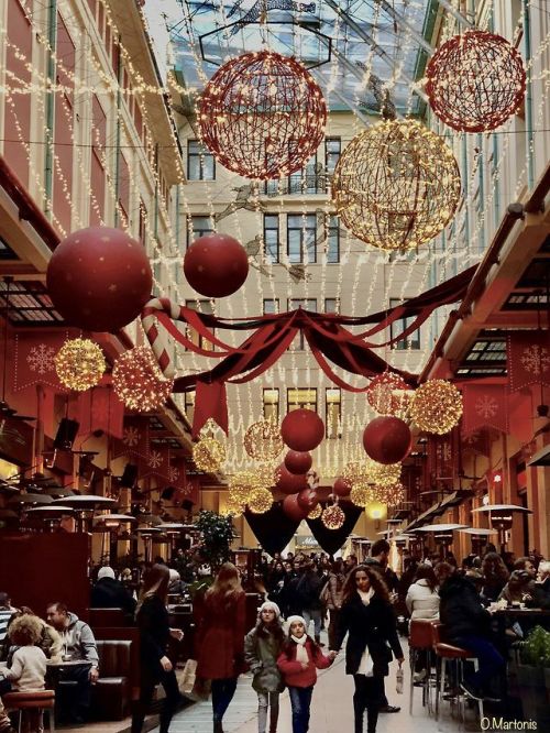 Spyromiliou Arcade, Voukourestiou street, Athens, Greece by O. Martonis.