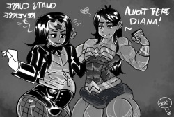 DMS - wonder woman and zatannaday 5!life, power and gender swap! thriple threat swap! D:hope you knuckleheads like it! :D