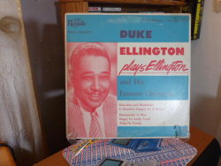 play-catside-first:  A fun little Duke Ellington 10-inch record. Copyright 1955. A pretty cool find! 