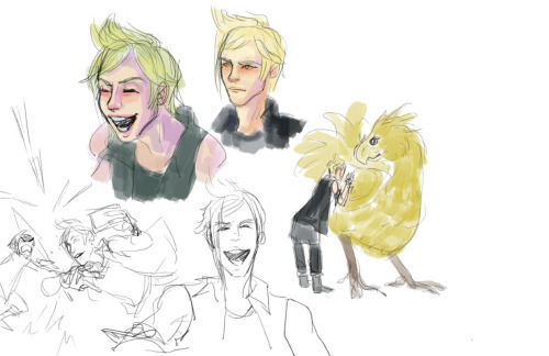 lauren-draws-things: i sped through ffxv and had a good ol’ road trip here are some twitter pr