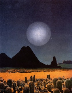 magictransistor:  Chesley Bonestell 