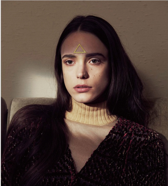 driflloon:  stacy martin by sharif hamza for interview germany november 2015 