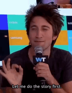 gavinfreeiskillingme:  When someone tries to change the subject while you’re in