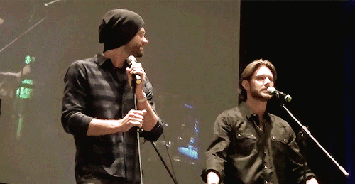 Jensen &amp; Jared - Making each other laugh | SPN Dallas 2022 