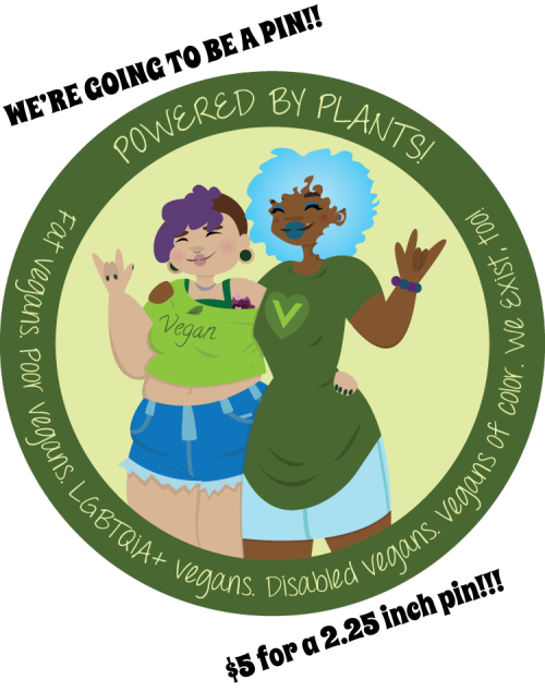 creatingmyowndreams: Oh yes! Pins are being made!  I updated my old Powered By Plants illustrat