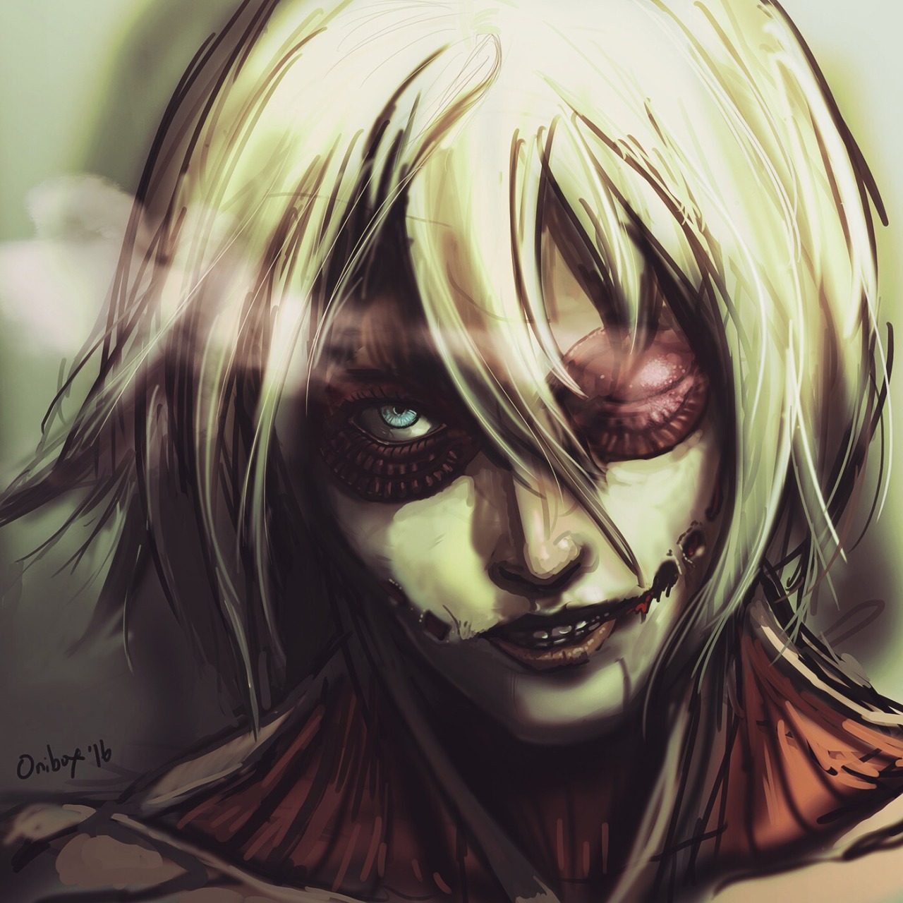 onibox: Just marathoned Attack on Titan …and I’m in love with the female titan
