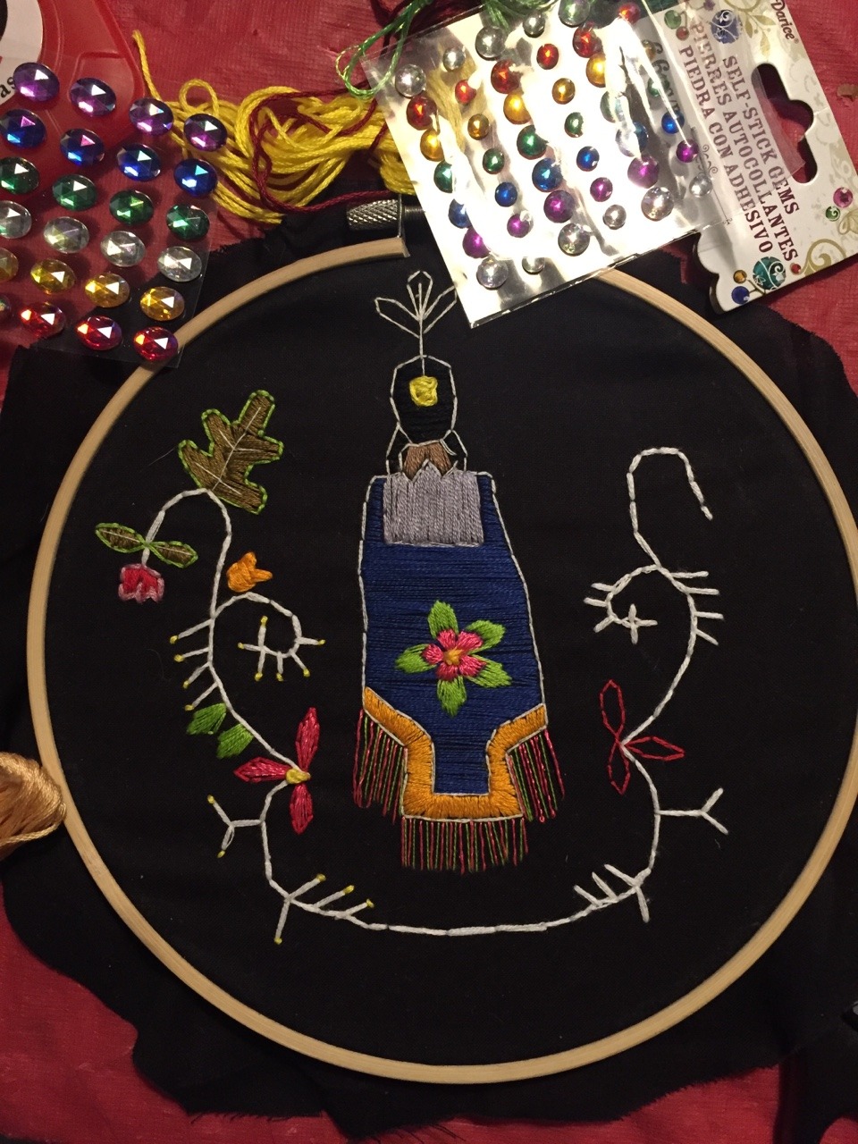 waabigwaniin:working on this again!! just thinking about how to incorporate those