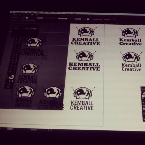 Finally got an idea for my brand. Testing out fonts #branding #brand #designer #graphicdesign #desig