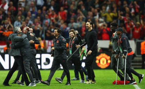 EUROPA LEAGUE WINNERS! Congratulations Manchester United!