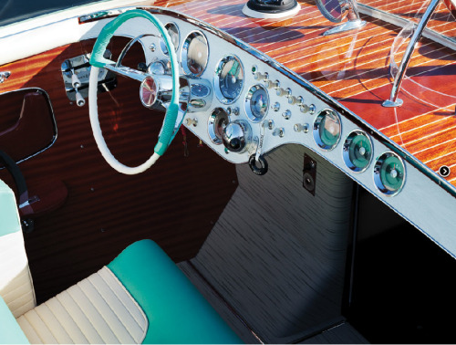 Riva Tritone Via, two-engine-yacht, 1958. Ordered by HSH Rainier de Monaco and Grace Kelly. One of 2