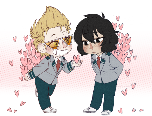 madamenyxillustrations:My Hero Academia. EraserMic. &lt;3&lt;3&lt;3