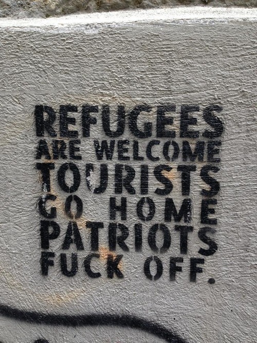 handamsack:  Refugees are WELCOME 
