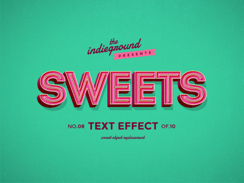 visualvibs:  Retro Vintage Text Effects by Roberto Perrino. This graphic resource gives you a quick 