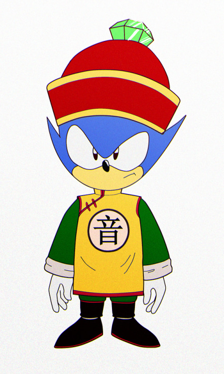 Toei Sonic the Hedgehog as Gohan