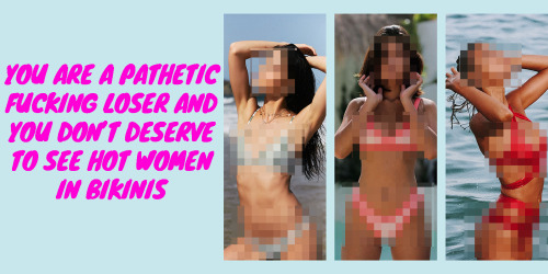 victoriasecretcensored:You know it’s true losers!