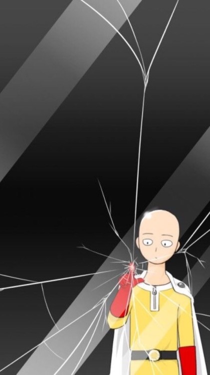 minelockscreen:  One Punch Man lockscreen  Like or reblog if you save 🌸