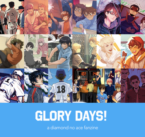 aceofdiamondzine: BATTER UP! PREORDERS FOR GLORY DAYS ARE NOW OPEN!! GET YOUR COPY HERE! Preorders w