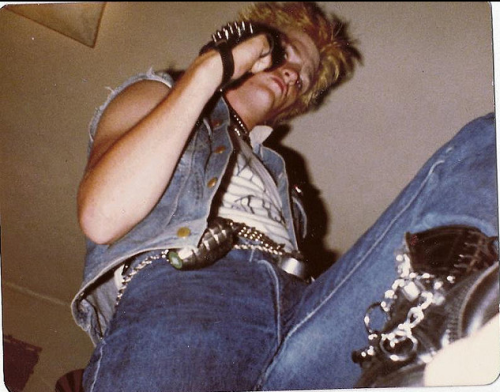 libitina1885:  funeral—girl:  Punk in Atlanta, Georgia. 1984-85. (source-do not remove)  
