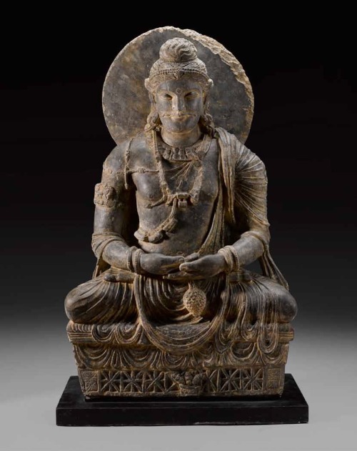 Maitreya, Gandhara sculpture