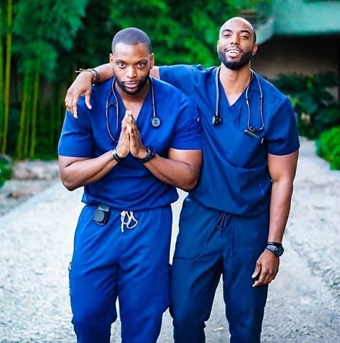 onlyblackgirl:  demetriusmarkee:  Solute to Black Doctors  All the sudden i have