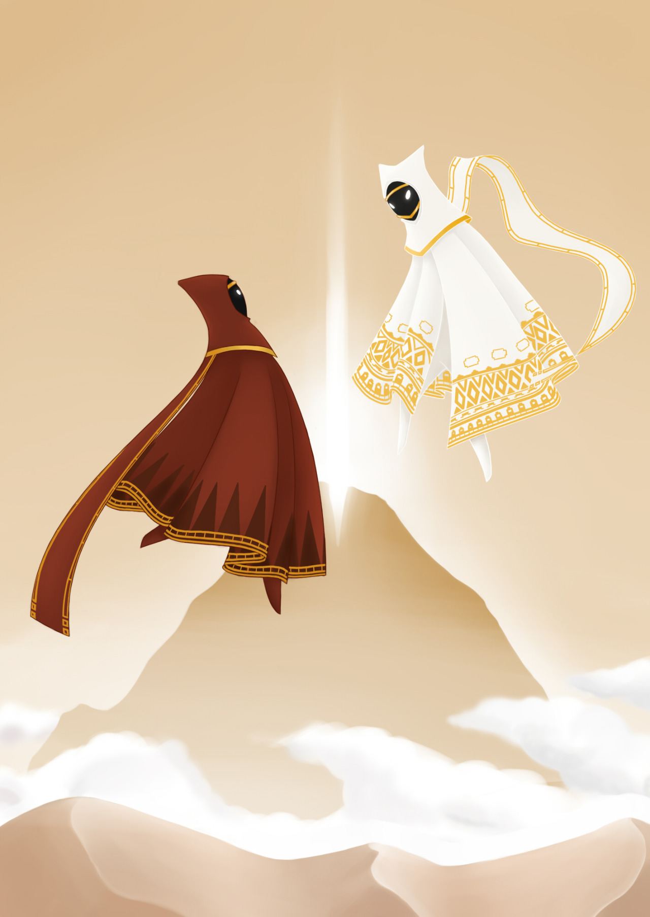 qlaystation:  Journey by LookieHippie 