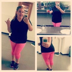 find-greatness:  gypsy-gymrat:  This one’s for the skinny bitch at the gym who basically yelled “fat girls shouldn’t wear tights.” Eff you. I hope one day your attitude is half as nice as my ass! #selflove #bodypositive #weightloss #gymproblems