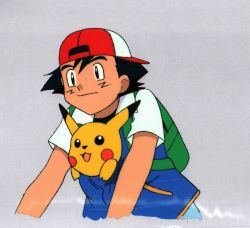 pokescans:  Animation cel and the frame it