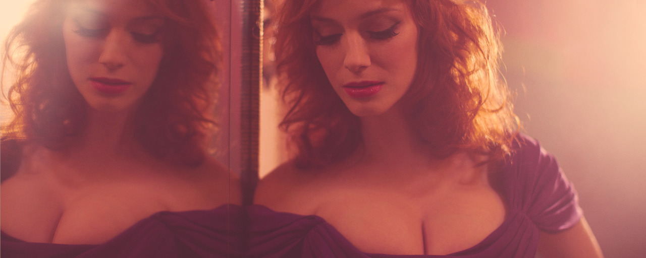 bettyrizzos:  Christina Hendricks for Vivienne Westwood 
